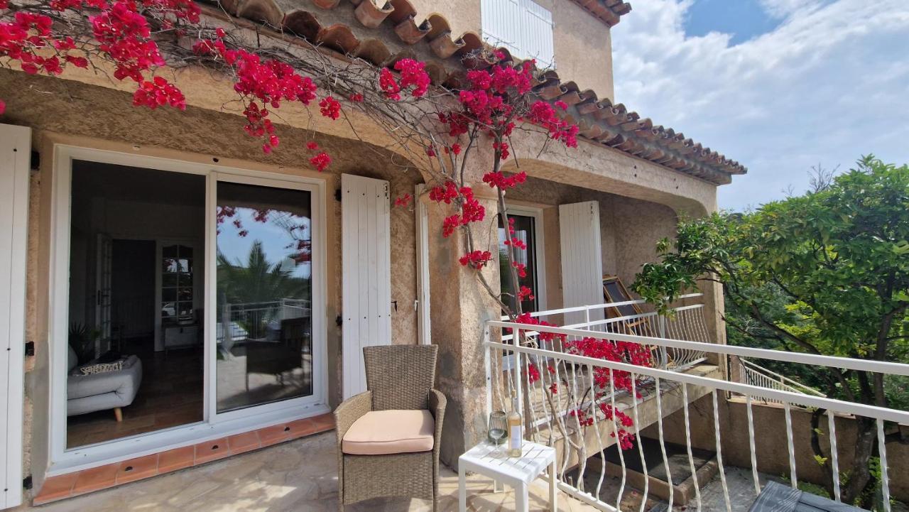 Villa Augustina Sainte-Maxime Bagian luar foto