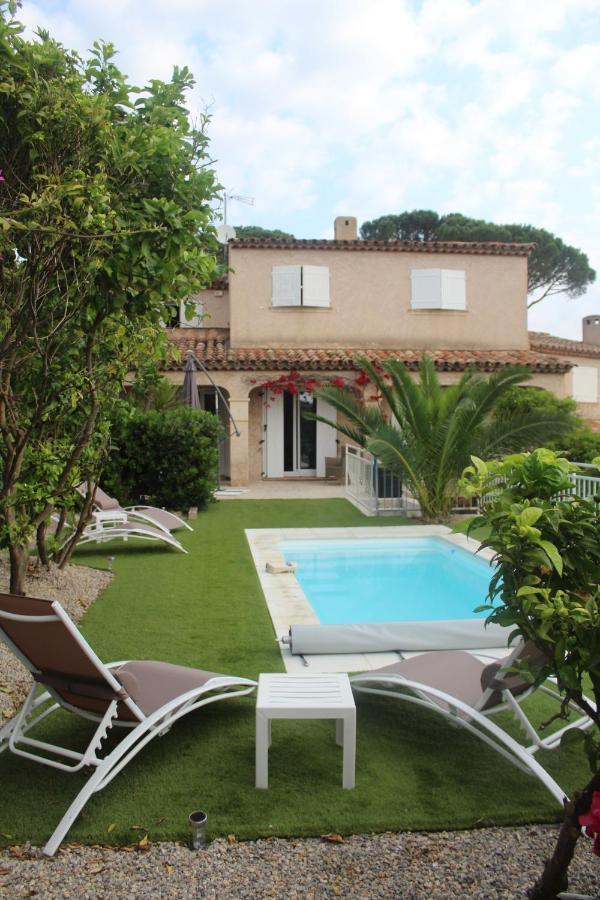 Villa Augustina Sainte-Maxime Bagian luar foto
